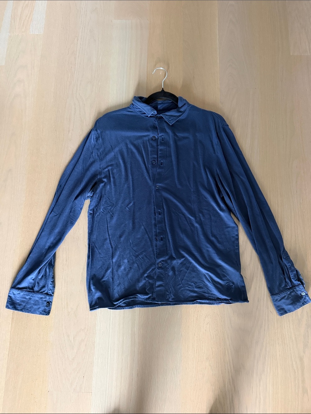 Vilebrequin Navy Blue Button-Down